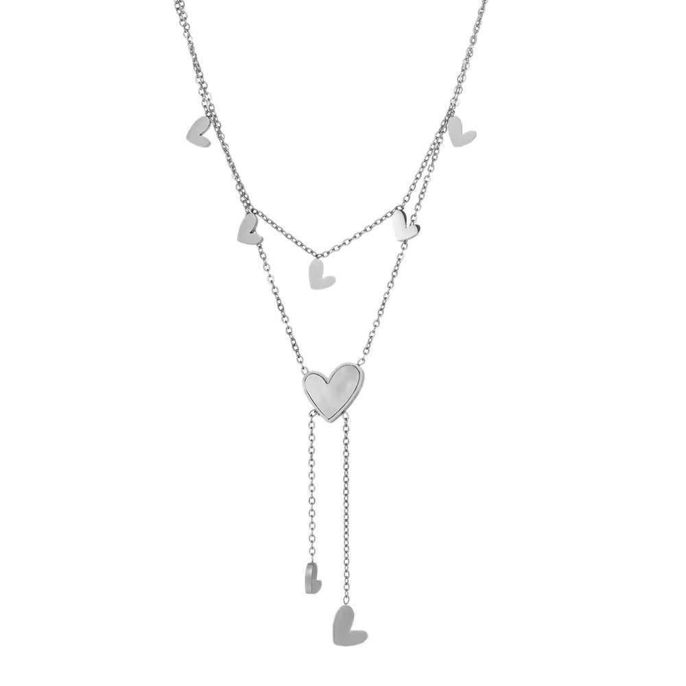 Product Name 

Pure Stainless Steel 316 Double-Layer Necklace
