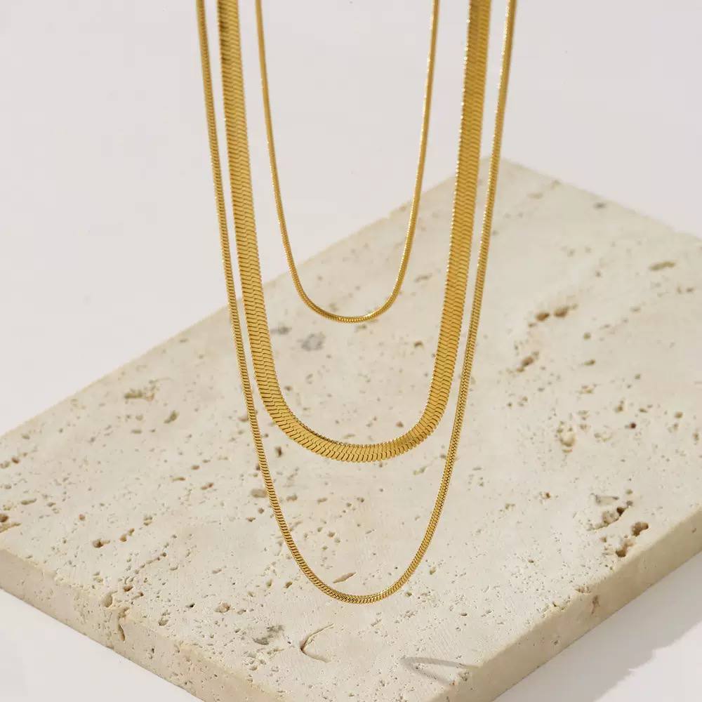 Product Name:
Triple-Layer Pure 316 Stainless Steel Necklace