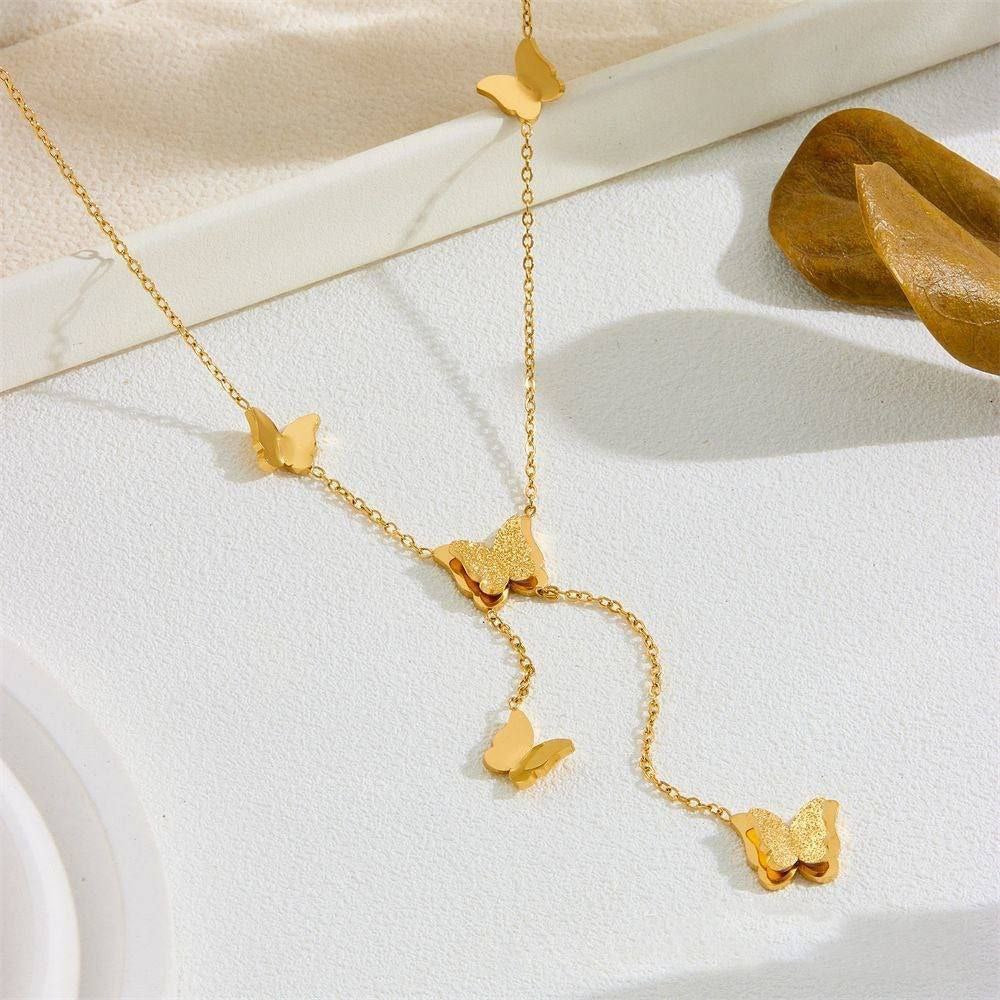 Product Name:
Pure Stainless Steel Butterfly Necklace