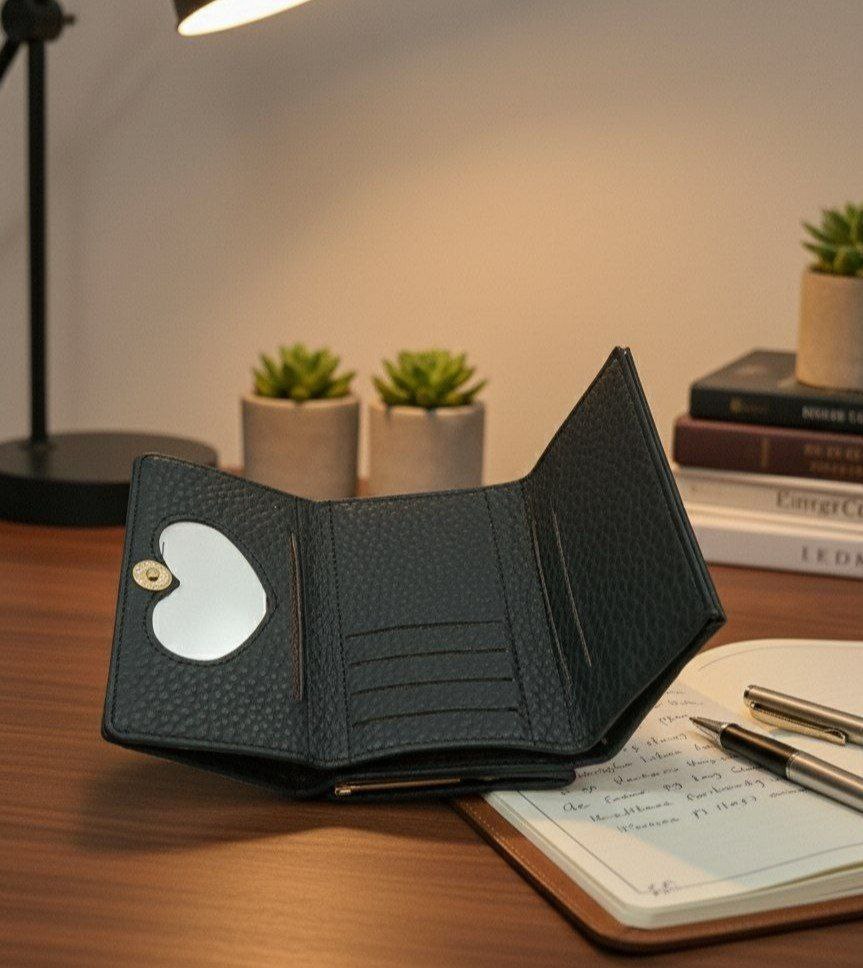 Product Name:
Medium-Size Premium Leather Snap Wallet