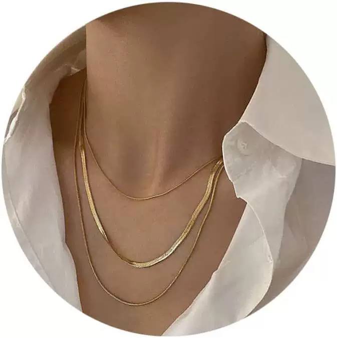 Product Name:
Triple-Layer Pure 316 Stainless Steel Necklace
