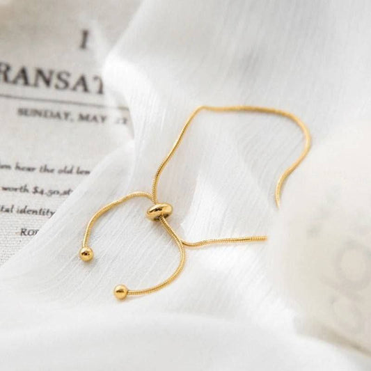 Elegant Adjustable Gold Bracelet