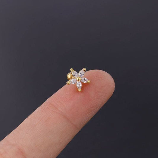 Product Name

Stainless Steel Barbell Piercing with Zircon Balls – Single Piece