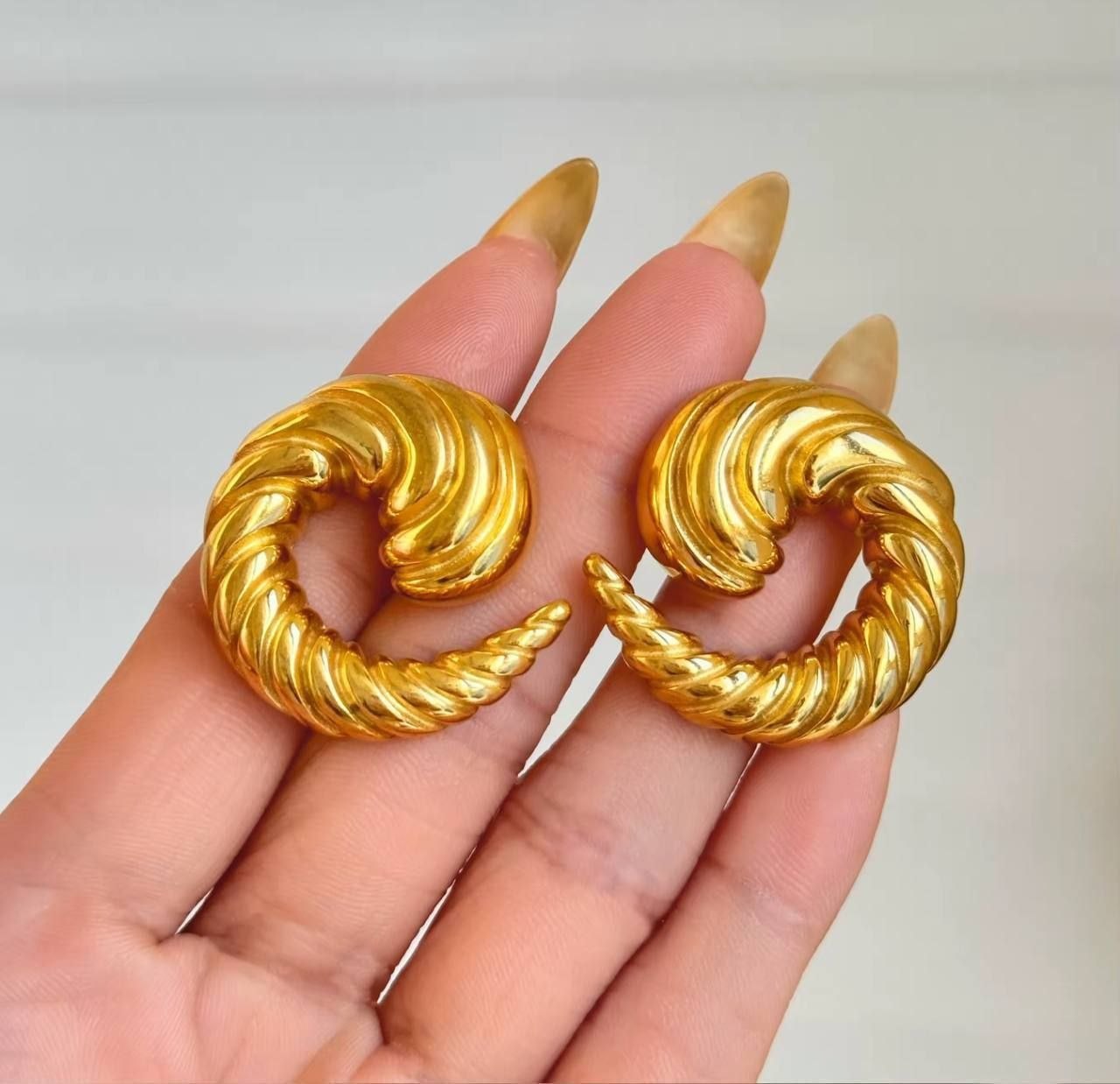 Product Name:
316 Pure Stainless Steel Hoop Earrings