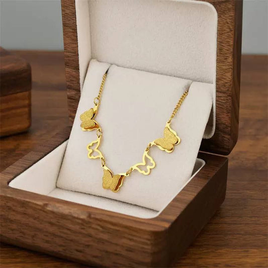 Product Name:
Stainless Steel 316 Butterfly Bracelet