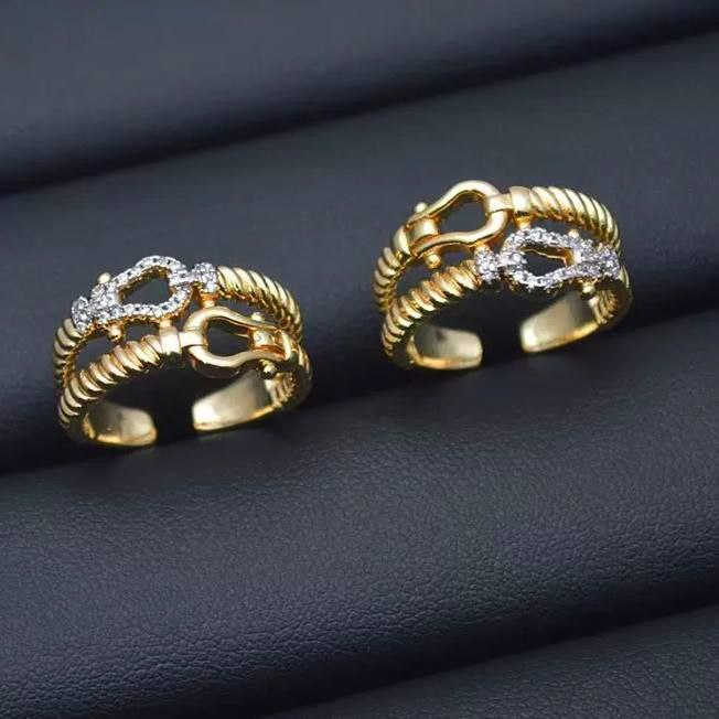 Product Name

Gold-Plated Adjustable Ring with Zircon Stones