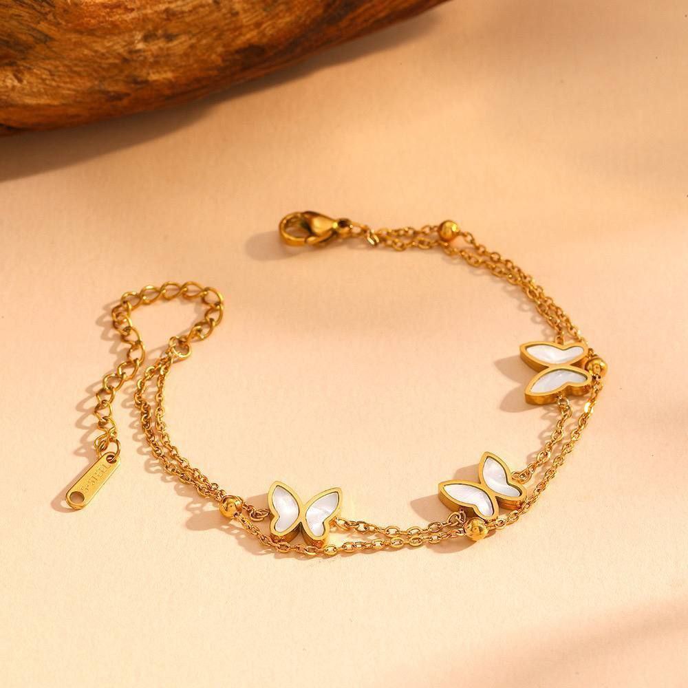 Product Name:
Butterfly Necklace & Bracelet Set – Pure 316 Stainless Steel