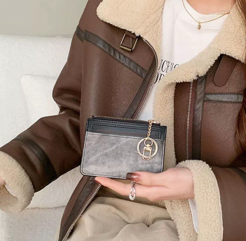 Product Name:
Trendy Slim Denim Zipper Card Holder