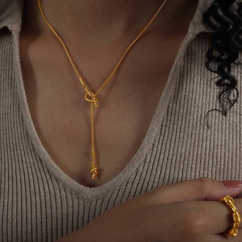 Product Name:
Stainless Steel 316 Lariat (Tie) Necklace