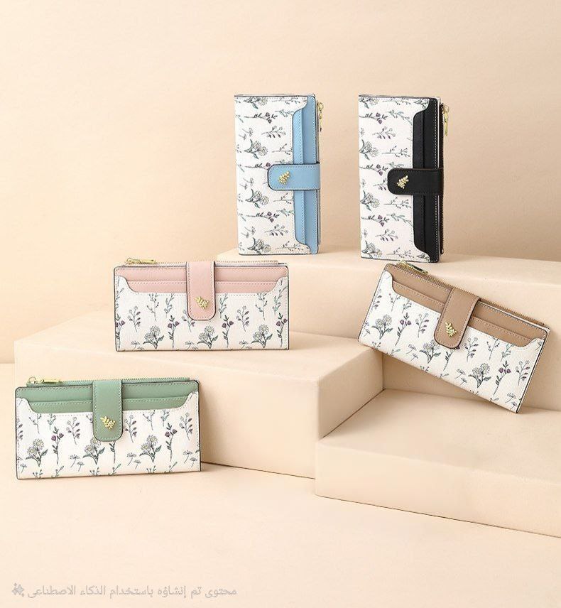 🌷 Keep Your Day Stylish and Organized with the New Floral Wallet!