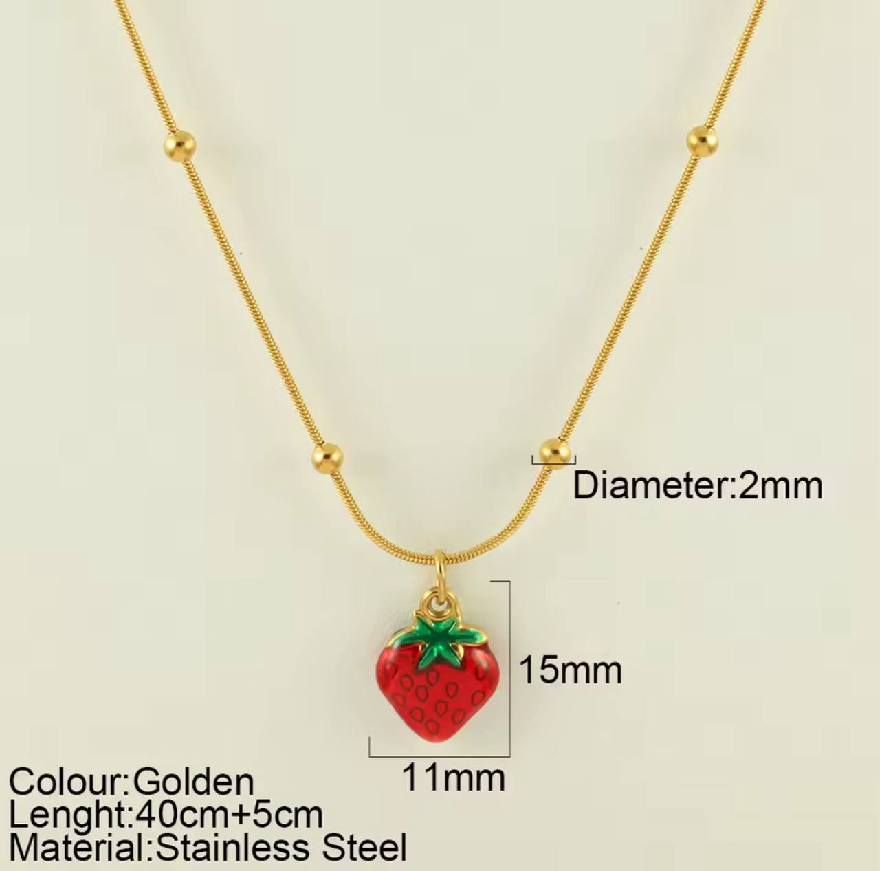 Product Name 

Full Pure Stainless Steel 316 Necklace – High Durability
