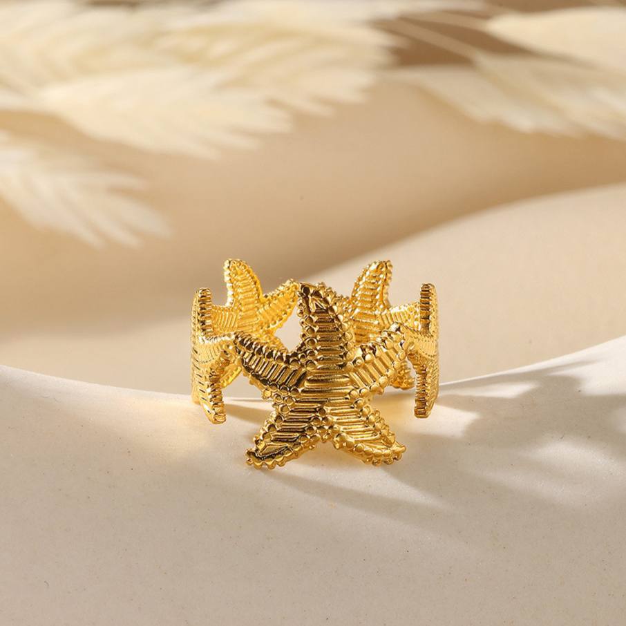 Product Name: Stainless Steel 316 Adjustable Stars Ring