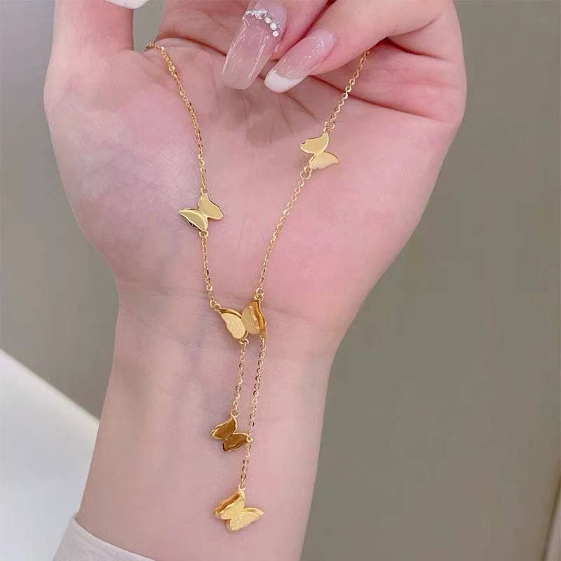 Product Name:
Pure Stainless Steel Butterfly Necklace