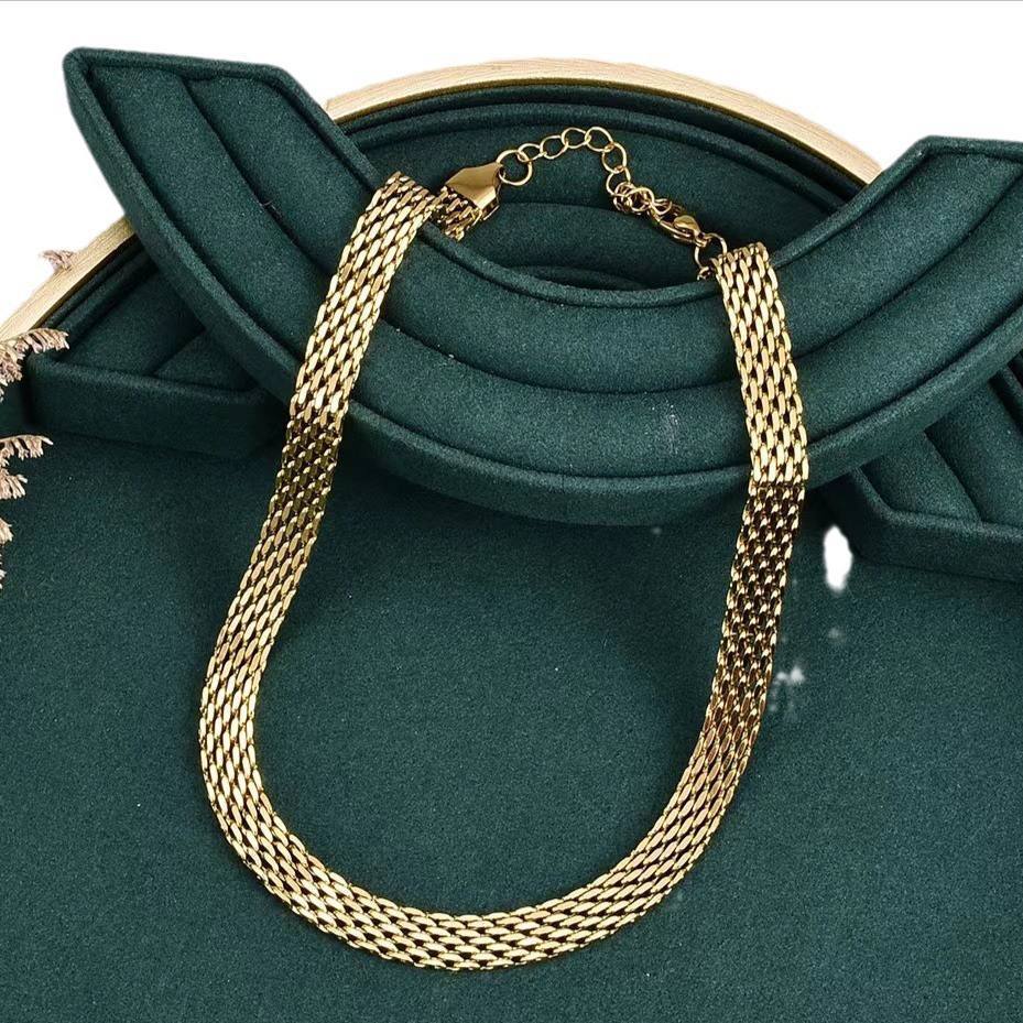 Product Name

Heavy Weave Stainless Steel 316 Necklace & Bracelet Set – 8 mm