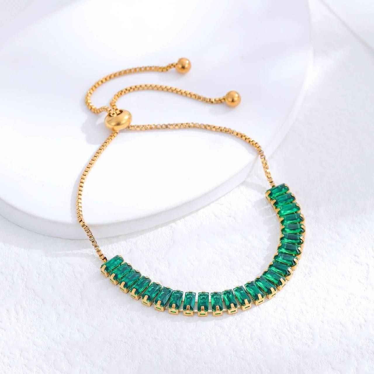 Product Name

Large Baguette Adjustable Gold-Plated Chinese Bracelet